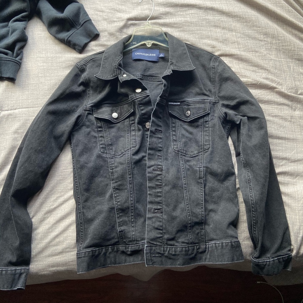 Men’s black jean jacket Calvin Klein